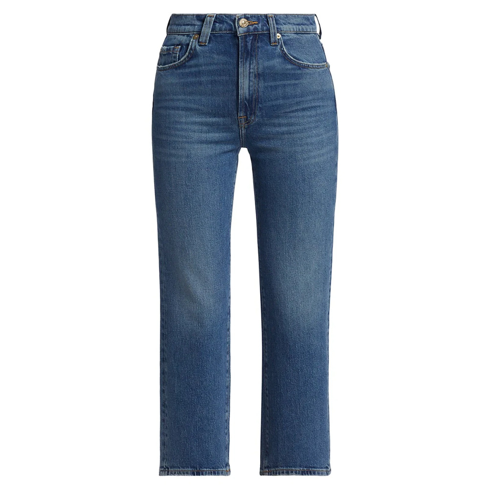 7 For All Mankind 'Logan' Stovepipe Denim Jeans Size 33